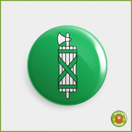Buttons bedruckt 38mm mit Kleidungsmagnet