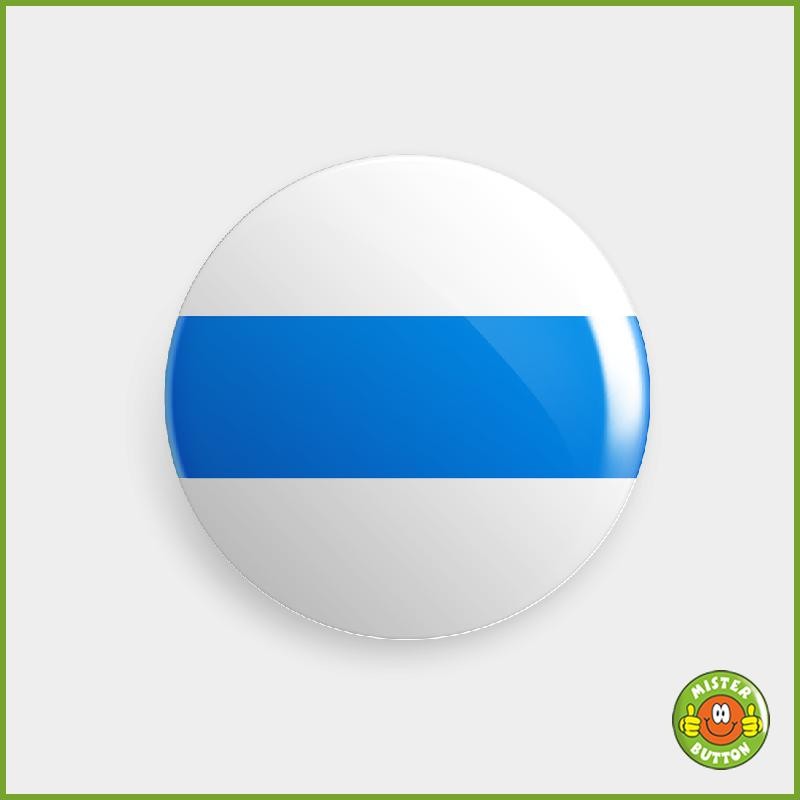 Kantonsflagge Zug Button