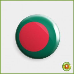 Flagge Bangladesch Button