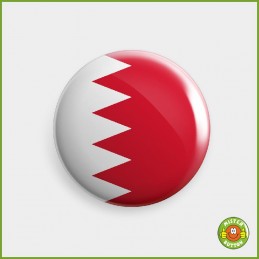 Flagge Bahrain Button