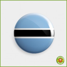 Flagge Botswana Button