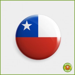 Flagge Chile Button