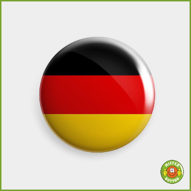 Flagge Deutschland Button