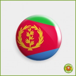 Flagge Eritrea Button