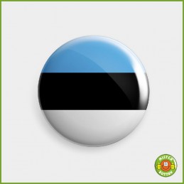Flagge Estland Button
