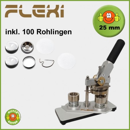 Buttons bedruckt 38mm mit Kleidungsmagnet