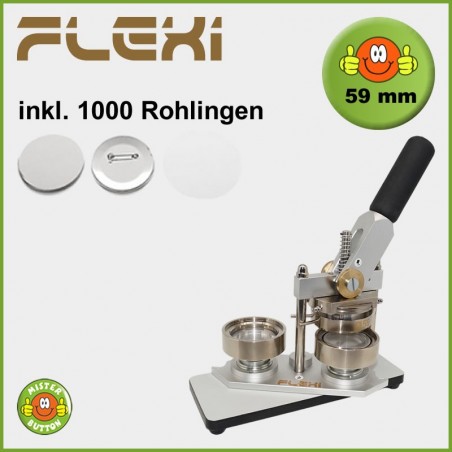 Buttons bedruckt 38mm mit Kleidungsmagnet