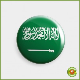 Flagge Saudi-Arabien Button