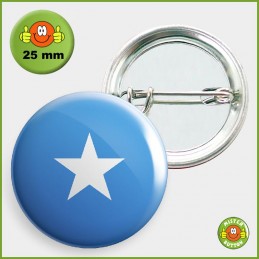 Flagge Somalia Button 25mm mit Sicherheitsnadel