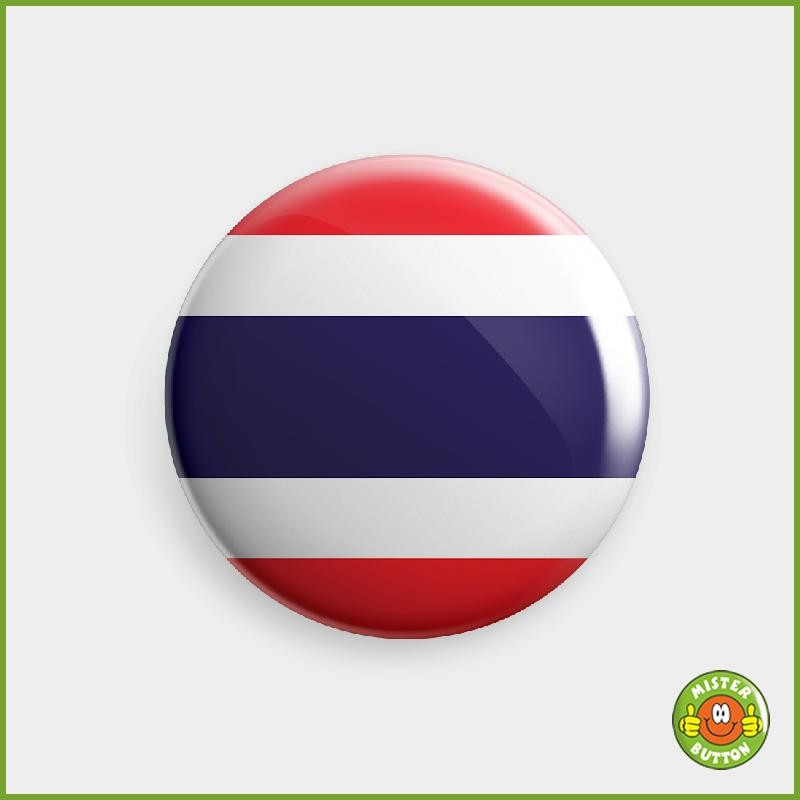Flagge Thailand Button