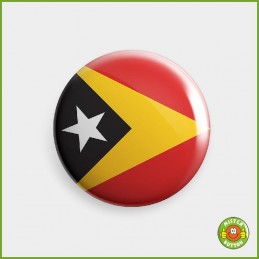 Flagge Osttimor Button