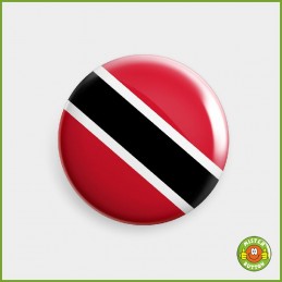 Flagge Trinidad und Tobago Button