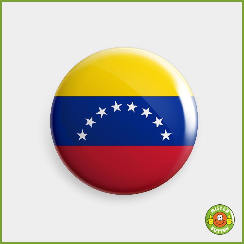 Flagge Venezuela Button