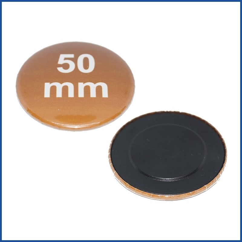 Buttons bedruckt 50mm mit Magnetrückseite