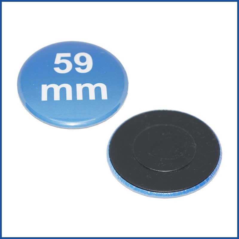 Buttons bedruckt 59mm mit Magnetrückseite